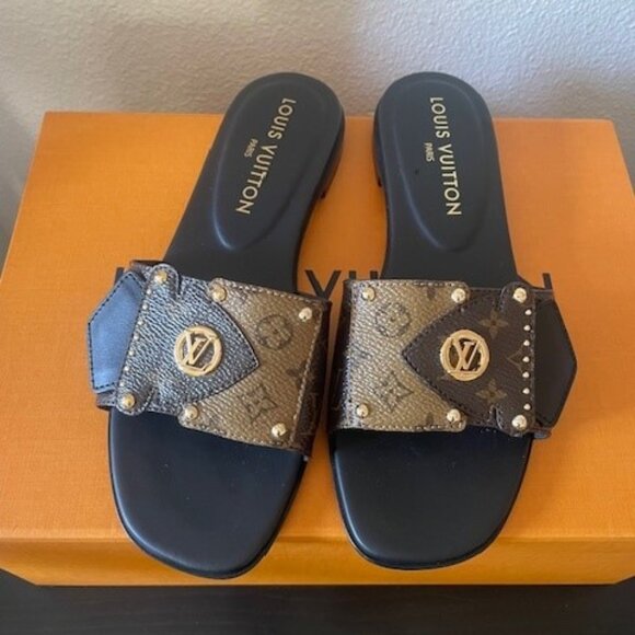 Louis Vuitton LV Frame Flat Mule - Picture 1 of 4